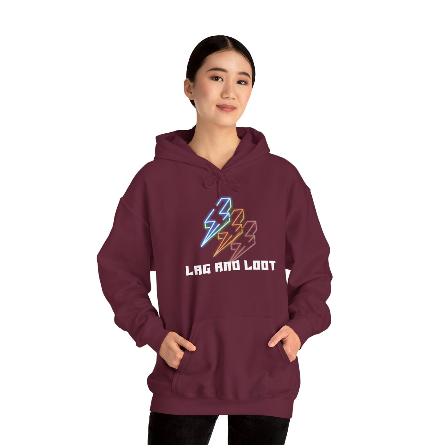 Lag and Loot Hoodie - Gaming Apparel