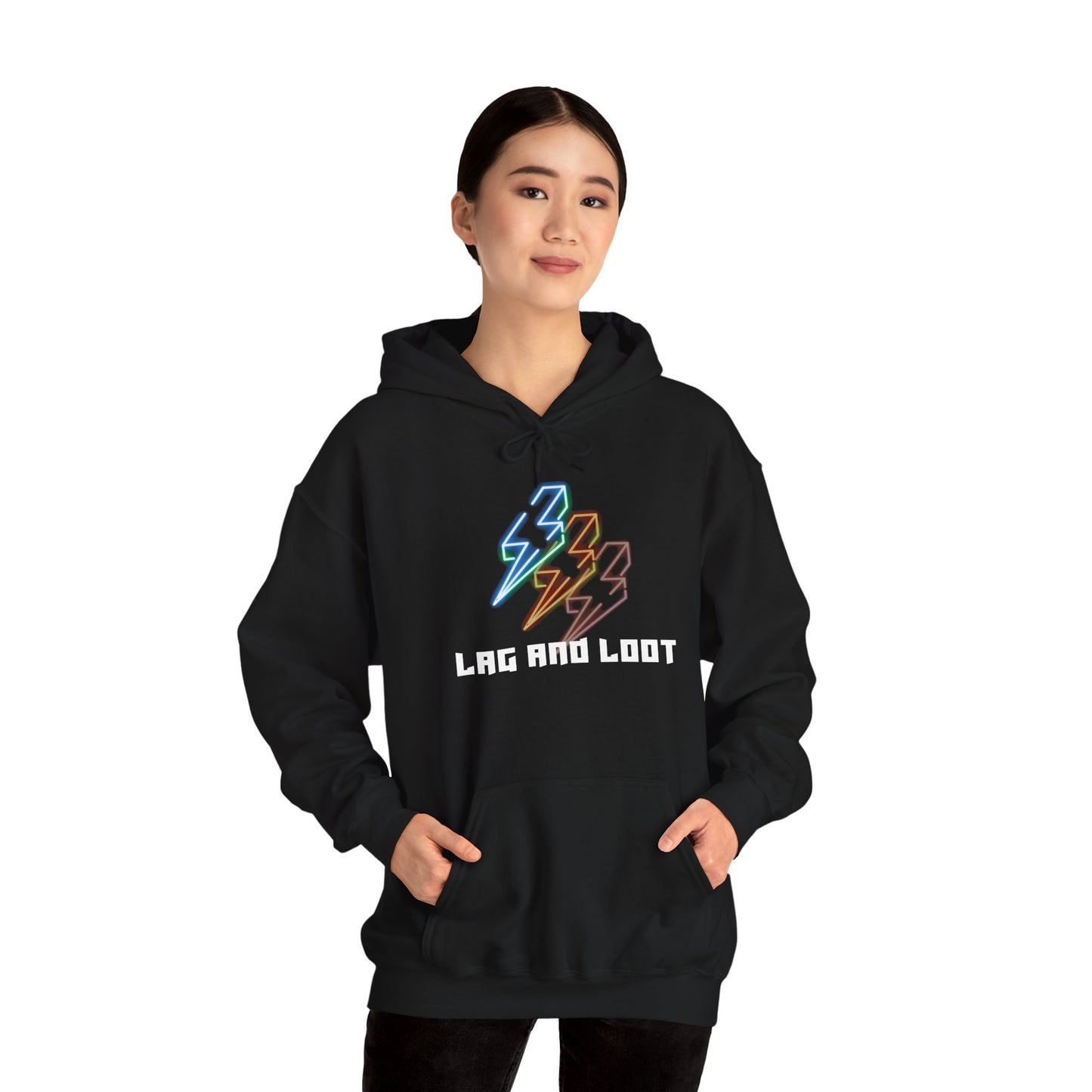 Lag and Loot Hoodie - Gaming Apparel